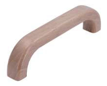 Afbeeldingen van Siro Meubelgreep hout - boorafstand 96mm/L 108mm/H 29mm/B 14mm gelakt beuken 