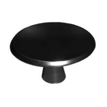 Afbeeldingen van Hermeta Knop Rond 30mm 3751-70E Zwart
