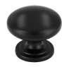 Afbeeldingen van Siro Meubelknop metaal - L 32mm/H 28mm/B 32mm - mat zwart 