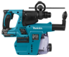 Afbeeldingen van Makita Combihamer met stofafzuiging DHR242ZJW - 18v - in Mbox 