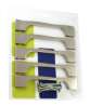 Afbeeldingen van Siro Meubelgreep metaal - boorafstand 128mm/L 150mm/H 27mm/B 8mm RVS effect 