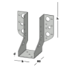 Afbeeldingen van GB Raveeldrager midi 280/50x115 1,5 Sendzimir Verzinkt