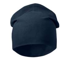 Afbeeldingen van Snickers katoen beanie 9014-9500 donker blauw