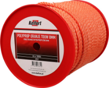 Afbeeldingen van Kelfort Koord - 8mm - Polypropyleen oranje 
