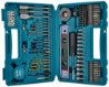Afbeeldingen van Makita boor/bitset - 102 delig