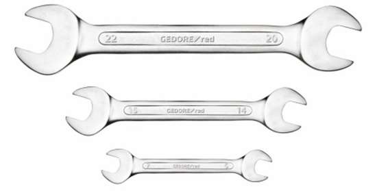 Afbeeldingen van Gedore Red Steeksleutelset kort SW 6-22 mm, 8 delig