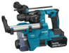 Afbeeldingen van Makita accu combihamer HR010GD201 XGT 40V Max 2x2,5 Ah accu - inclusief snellader en stofafzuiging in Mbox