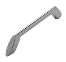 Afbeeldingen van Siro Meubelgreep metaal - boorafstand 160mm/L 192mm/H 33mm/B 12mm chroom glanzend 