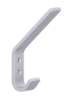 Afbeeldingen van Siro Kapstokhaak metaal - boorafstand 16mm/L 118mm/H 78mm/B 19mm aluminium 