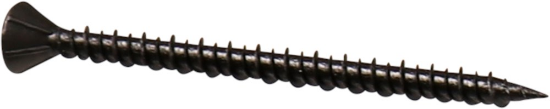 Afbeeldingen van Kelfort Fermacellschroef - 3.9x55mm - zwart gefosfateerd hi-lo draad 1000 stuks 