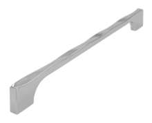 Afbeeldingen van Siro Meubelgreep metaal - boorafstand 256mm/L 270mm/H 27mm/B 8mm chroom glanzend 