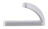 Afbeeldingen van Siro Kapstokhaak metaal - boorafstand 25mm/L 71mm/H 40mm/B 76mm - aluminium 