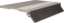 Afbeeldingen van Kelfort slijtdorpel - 50x3mm lengte 3 meter - aluminium