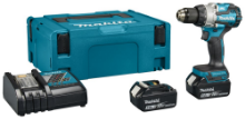 Afbeeldingen van Makita 18 V Klopboor-/schroefmachine DHP489RTJ