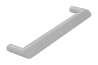 Afbeeldingen van Siro Meubelgreep metaal - boorafstand 128mm/L 138mm/H 32mm/B 10mm - aluminium 