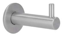 Afbeeldingen van Siro Kapstokhaak metaal - L 38mm/H 62mm/B 35mm RVS 