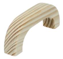 Afbeeldingen van Siro Meubelgreep hout - boorafstand 64mm/L 76mm/H 29mm/B 14mm vurenhout 