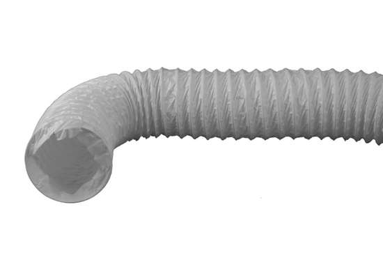 Afbeeldingen van Kunststof afvoerslang Ø127mm 1,5mtr wit
