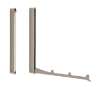 Afbeeldingen van Siro Wasdroger metaal - boorafstand 64mm/L 177mm/H 19mm/B 13mm RVS effect 