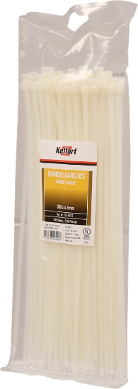 Afbeeldingen van Kelfort bundelbandjes - 310x4.8mm - transparant 