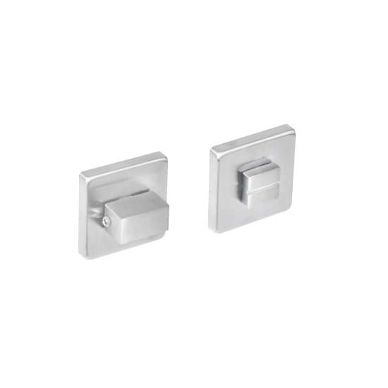 Afbeeldingen van INTERSTEEL WC-sluiting 6mm zonder venster vierkant staal met 7mm nokken RVS 3511