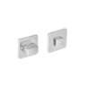 Afbeeldingen van INTERSTEEL WC-sluiting 6mm zonder venster vierkant staal met 7mm nokken RVS 3511