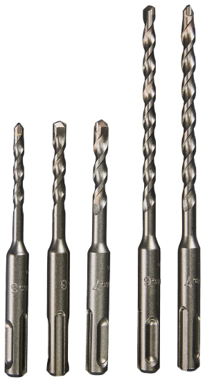 Afbeeldingen van Makita boorset D-33853 - 5/6/6/7/7mm SDS+ - 25 delig 