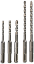 Afbeeldingen van Makita boorset D-33853 - 5/6/6/7/7mm SDS+ - 25 delig 