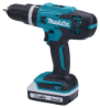 Afbeeldingen van Makita boor-/schroefmachine HP488DWAE - 18V 2x 2.0Ah accu's - Inclusief lader in koffer 