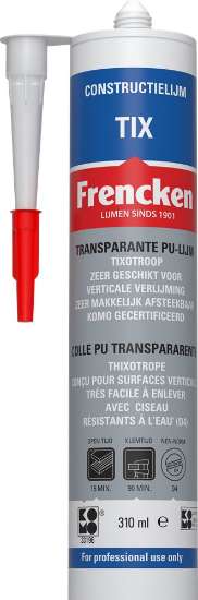 Afbeeldingen van Frencken Constructielijm tix - 310ml - transparant