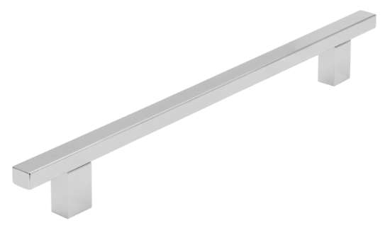Afbeeldingen van Siro Meubelgreep metaal - boorafstand 192mm/L 250mm/H 29mm/B 10mm chroom glanzend 