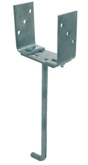Afbeeldingen van GB Pergolasteun skinverpakking 310x50 110x60 60x5