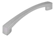 Afbeeldingen van Siro Meubelgreep metaal - boorafstand 128mm/L 153mm/H 27mm/B 14mm - chroom mat 