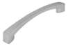 Afbeeldingen van Siro Meubelgreep metaal - boorafstand 128mm/L 153mm/H 27mm/B 14mm - chroom mat 