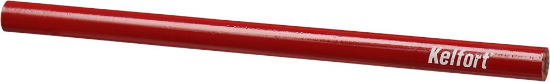 Afbeeldingen van Kelfort timmermanspotlood - 24cm - rood 