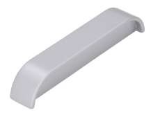 Afbeeldingen van Siro Meubelgreep metaal - boorafstand 96mm/L 116mm/H 20mm/B 20mm - aluminium 