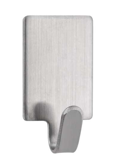 Afbeeldingen van Siro Haak metaal - zelfklevend L 32mm/H 11mm/B 17mm RVS 