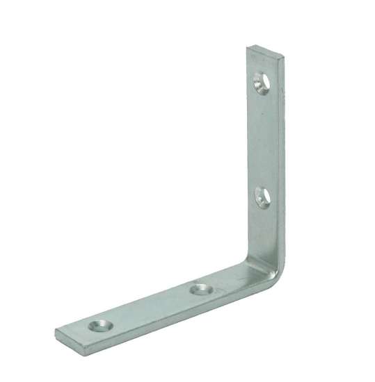 Afbeeldingen van GB Dorpelhoek zwaar 150x150mm 25x4mm Zink-Magnesium