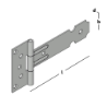 Afbeeldingen van GB Kruisheng licht 150 35x2 Zink-Magnesium