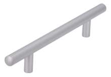 Afbeeldingen van Siro Meubelgreep metaal - boorafstand 128mm/L 208mm/H 32mm/B 12mm aluminium 