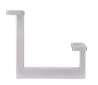 Afbeeldingen van Siro Kapstokhaak metaal - boorafstand 32mm/L 92mm/H 80mm/B 70mm aluminium 