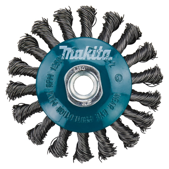 Afbeeldingen van Makita Kegelborstel knot M14x100mm D-39861