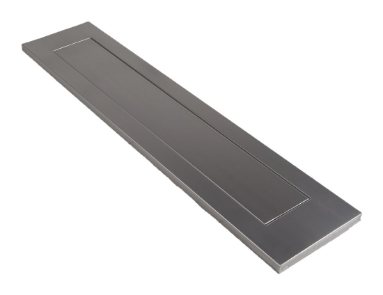 Afbeeldingen van Ami briefplaat met veer DL binnendraaiend - F1 aluminium 