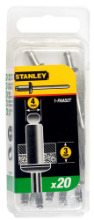 Afbeeldingen van Stanley popnagels - Ø4x3mm - 20 stuks