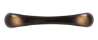 Afbeeldingen van Siro Meubelgreep metaal - boorafstand 64mm/L 74mm/H 23mm/B 13mm antiek messing 