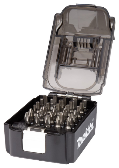 Afbeeldingen van Makita bitset - 31 delig 25mm - in accuvormige box