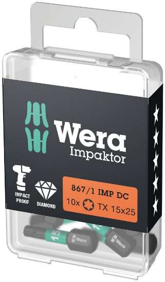 Afbeeldingen van Wera Bit torx 867/1 IMP DC Impaktor