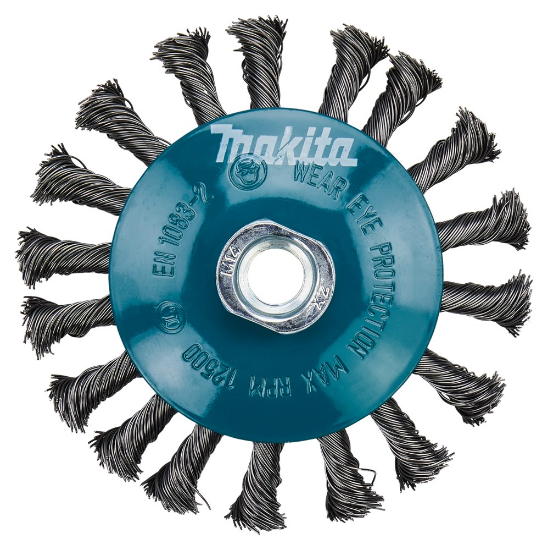 Afbeeldingen van Makita Kegelborstel knot M14x115mm D-39883