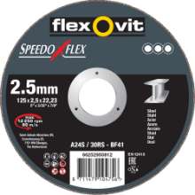 Afbeeldingen van Flexovit Doorslijpschijf - Ø230x2.5x22.2mm - staal