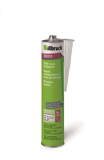 Afbeeldingen van illbruck Bitumen lijmkit OS111 Bitumen lijmkit